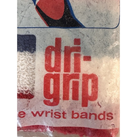 Vintage Sport Craft White Athletic Wristbands New One Pair USA - Picture 2 of 6